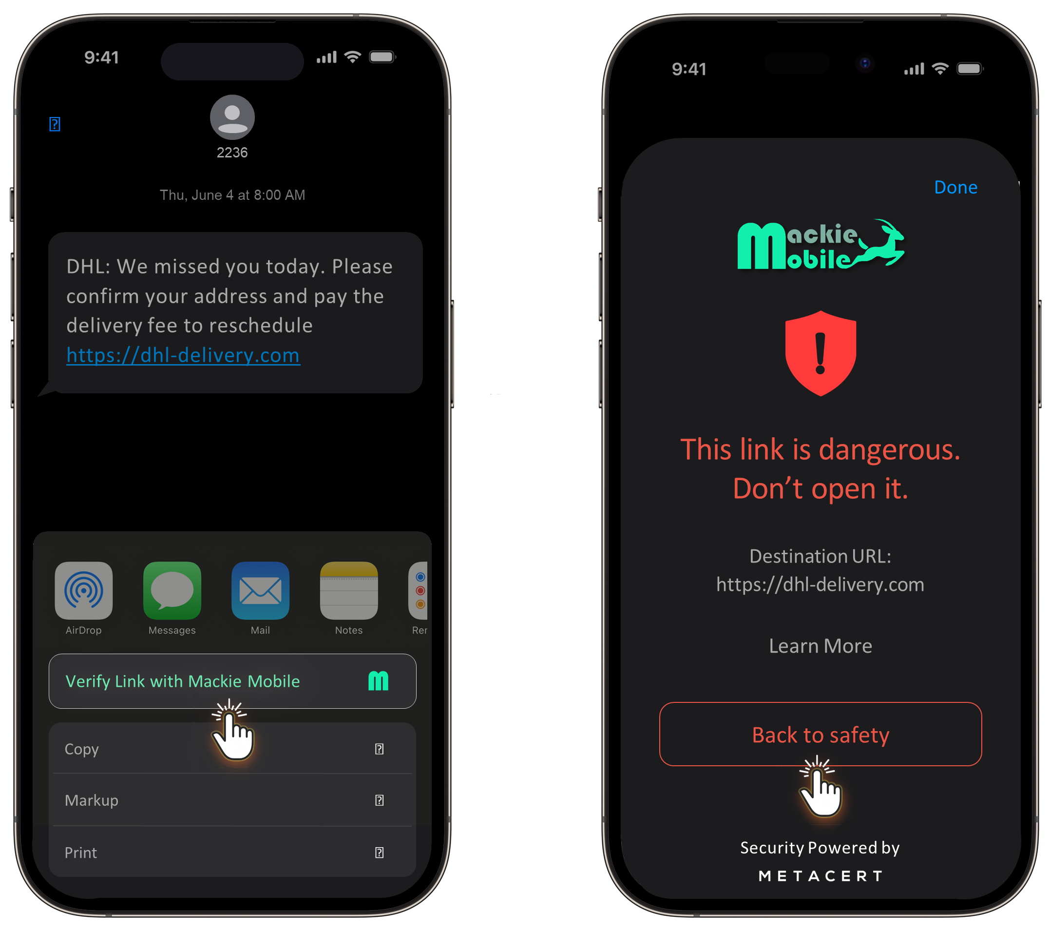 Verified Safe - Green Shield